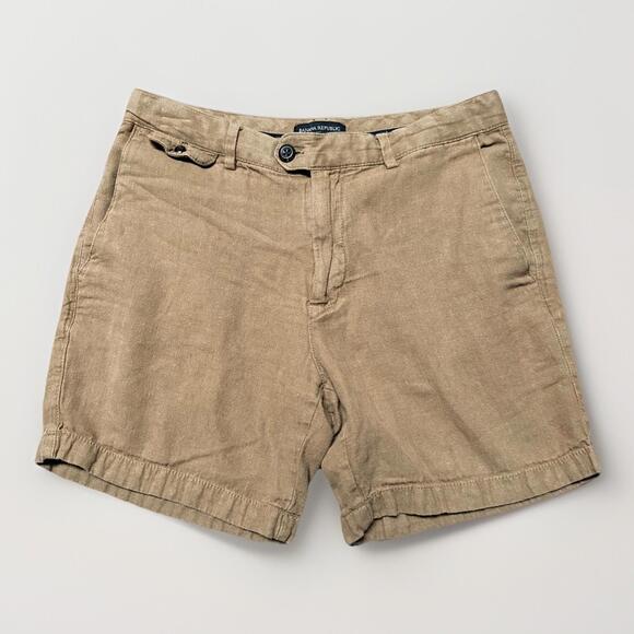 Banana Republic Pants - Banana Republic Shorts Women’s 30 Linen Blend‎ Brown 30x6